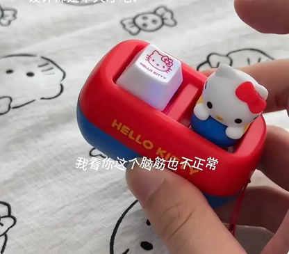 Hello Kitty Anti-Stress Button 🎀 - Kawaii Rahatlaşdırıcı Oyuncaq