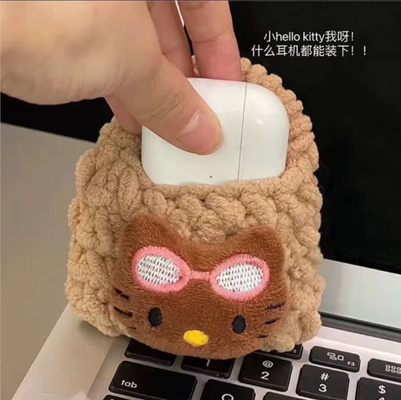 Hello Kitty AirPods Case 🎀 - Kawaii Pembe Qoruyucu Qılıf
