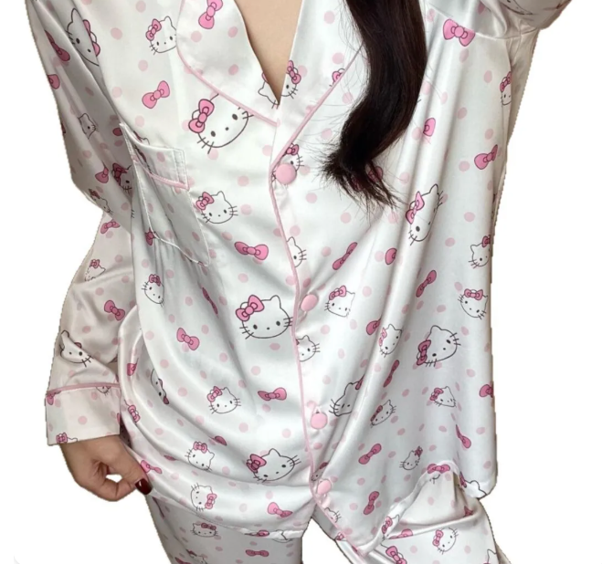 Pijama Dəsti 🎀 - Pembe Yuxu Geyimi